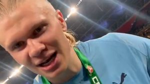 Erling Haaland’ın kupa sevinci: Elhamdülillah…