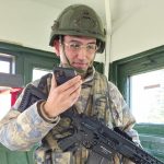 Eskişehir’de ailesiyle bayramlaşan Mehmetçik’in duygu dolu anları