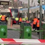 Fatih’te tramvay raydan çıktı, seferler aksadı