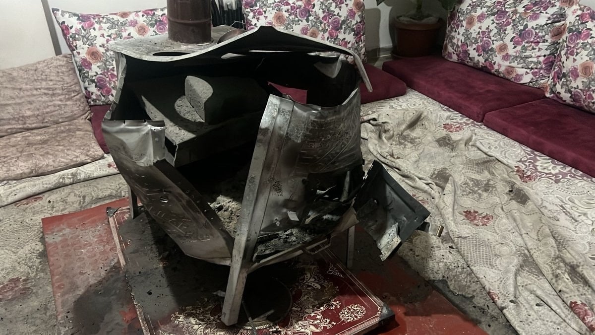 Hakkari’de sobada patlama: Aile facianın eşiğinden döndü