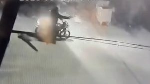 Hatay’da bir evin kurşunlanma anı kamerada