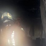 Hatay’da depremzede ailenin konteyneri alevlere teslim oldu