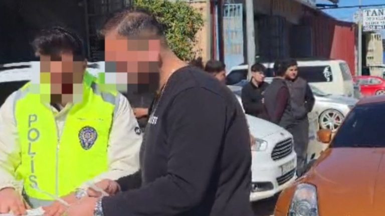 Hatay’da drift atan sürücüye 140 bin TL ceza kesildi