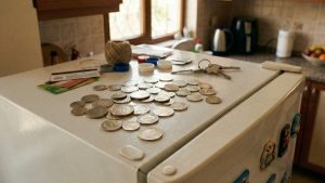 İlginç Feng Shui ritüeli: Buzdolabının üstüne bozuk para koymak