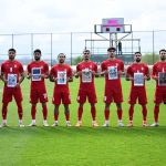 İran Milli Takımı, savaşta hayatını kaybeden çocukları andı