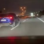 İstanbul TEM Otoyolu’nda tehlikeli sürüş: Zikzak çizen sürücü kamerada