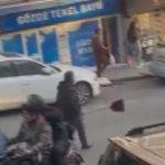 İstanbul’da etrafa rastgele bıçakla saldıran şüpheli cep telefonuyla görüntülendi