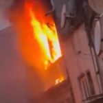 İstanbul’da metruk bir binada çıkan yangın paniğe neden oldu