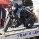 İstanbul’da sahte plakalı motosiklet sürücüsüne ceza yağdı