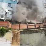 İstanbul’da yangından son anda kurtuldu: ‘Evim gitti’ diyerek ağladı