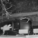 İzmir’de hırsızlık için binaya tırmanırken fark edildi: Otomobilin üzerine atlayarak kaçtı