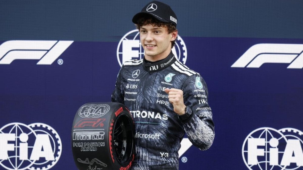 Japonya Grand Prix’sinde pole pozisyonu Kimi Antonelli’nin