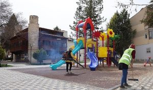 Karaman Belediyesi Bayrama Hazır