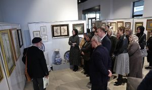 Kartepe’de Ebru Sanatı Üzerine Söyleşi