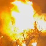 Kastamonu’da iki katlı ev alevlere teslim oldu