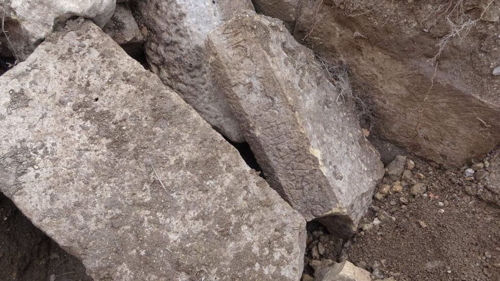 Kastamonu’da Roma kalıntıları defineciler tarafından tahrip edildi