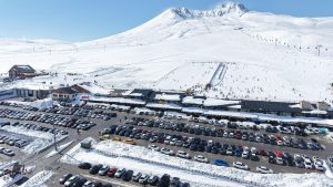 Kayseri Erciyes’te yoğunluk sürüyor
