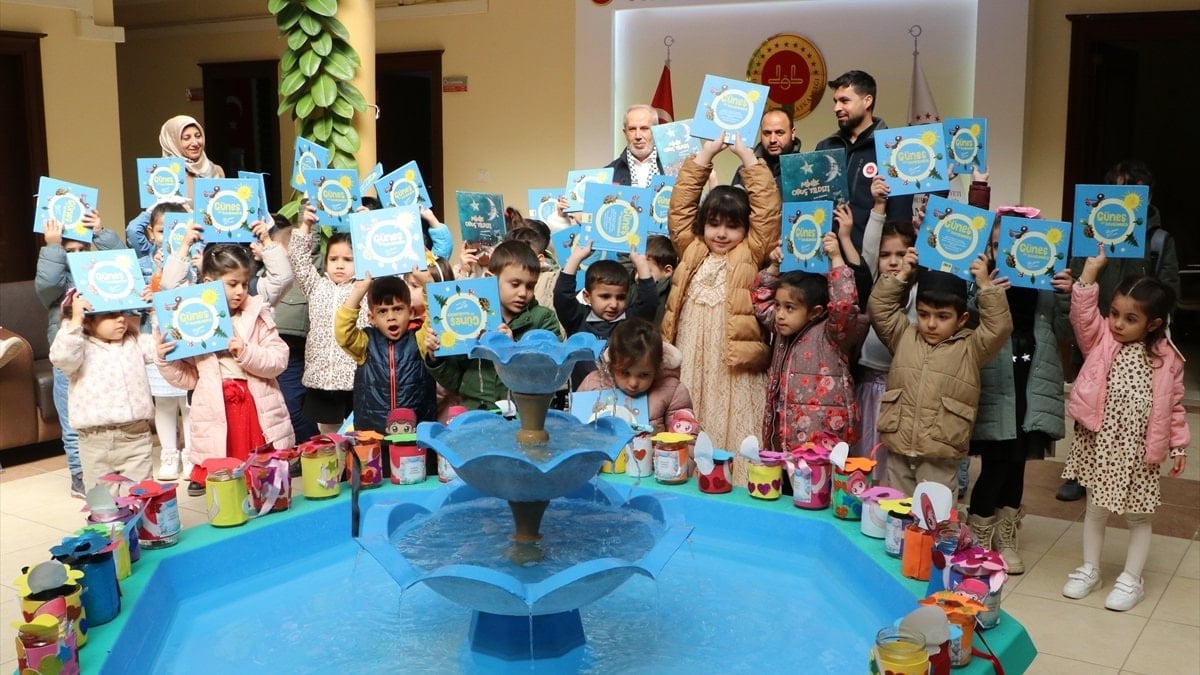 Kilis’te miniklerden Gazze’deki çocuklara anlamlı destek