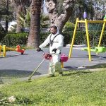 Konak’ın parkları bayramda çiçek gibi