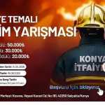 Konya Büyükşehir’den “İtfaiye” Temalı Resim Yarışması