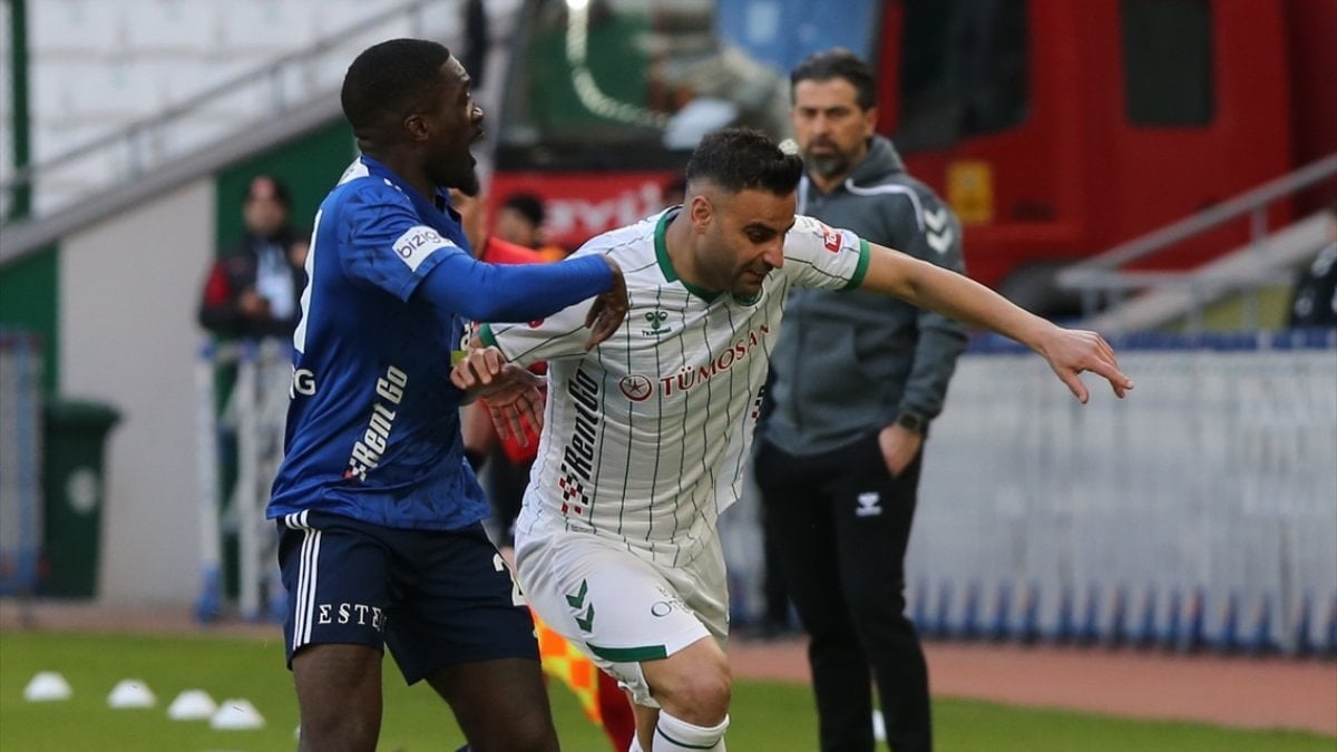Konyaspor – Kasımpaşa maçında kazanan yok