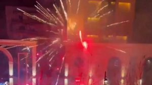 Kosova’da A Milli Futbol Takımı’nın kaldığı otelin yakınında havai fişek atan 2 kişi gözaltına alındı