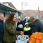 Köy meydanında Ramazan buluşması