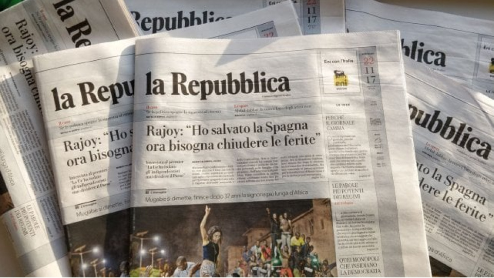 La Repubblica gazetesi Antenna’ya satıldı