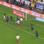 Maçın kırılma anı! Fenerbahçe’nin son dakikada topu direkten döndü