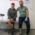 Malatya’da ampute teknikeri, depremzedelere destek oluyor