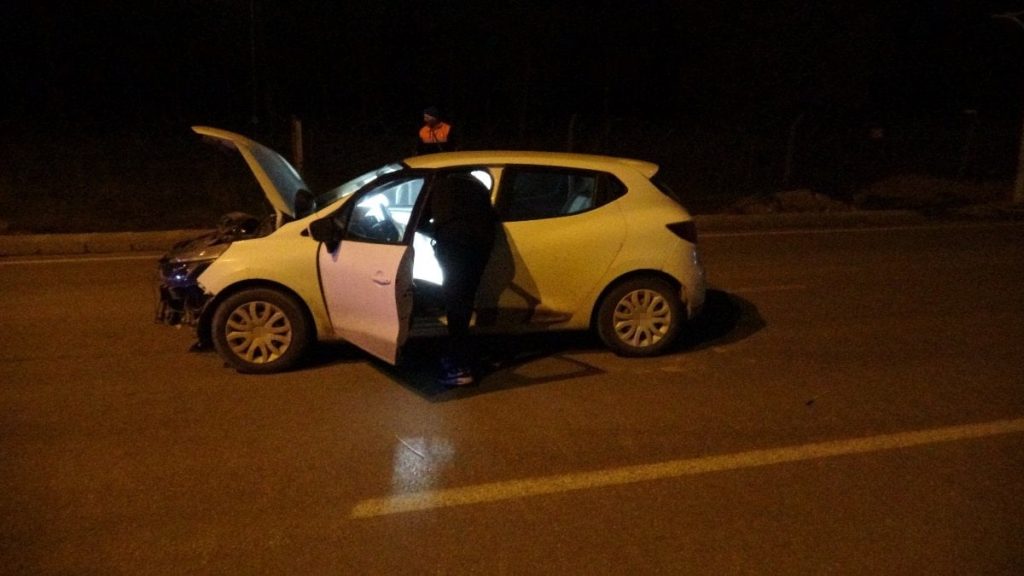 Malatya’da trafik kazası: 1 ölü 2 yaralı