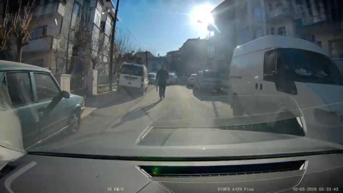 Malatya’da trafikte sopayla saldıran sürücüye 180 bin lira ceza kesildi