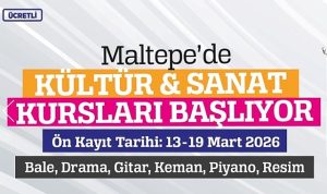 Maltepe Belediyesi kültür sanat kursları başlıyor