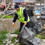 Maltepe’de gönüllülerle birlikte bayram temizliği