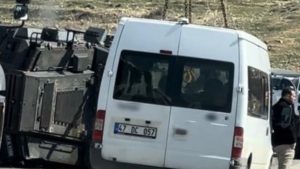 Mardin’de zırhlı araç devrildi: 3 polis yaralandı