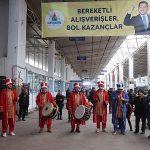Nevşehirliler Mehter Marşlarıyla Pazar Alışverişi Yaptılar