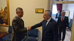 Özgür Özel, Bülent Arınç’la bir araya geldi