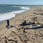 Sakarya sahilinde parçalanmış durumda olan bir İHA bulundu