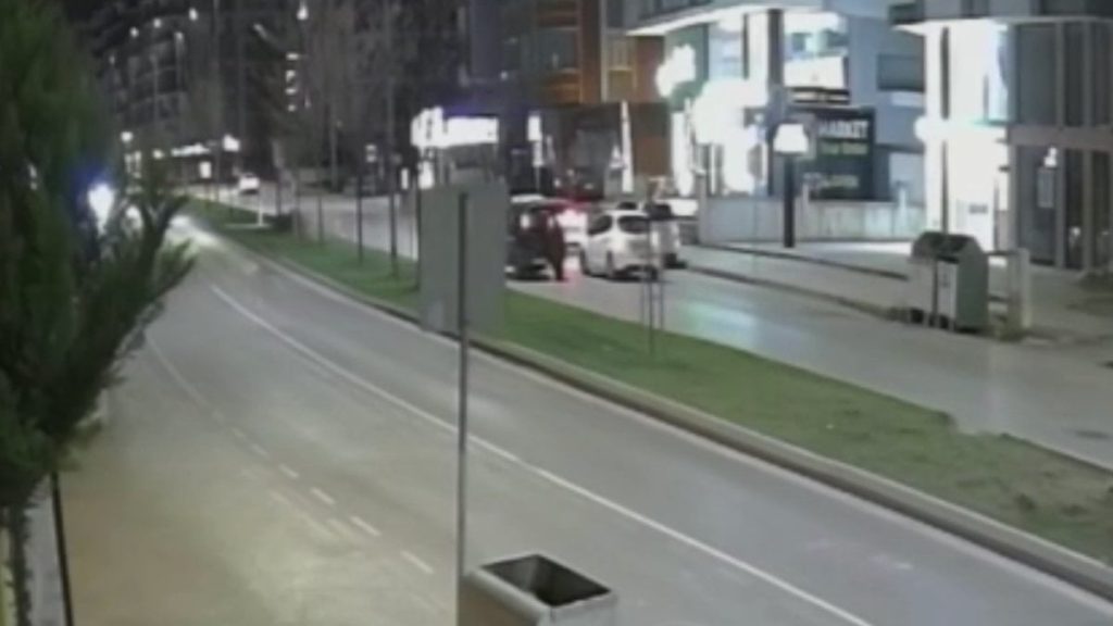 Samsun’da 1 kişinin öldüğü motosiklet kazası kamerada