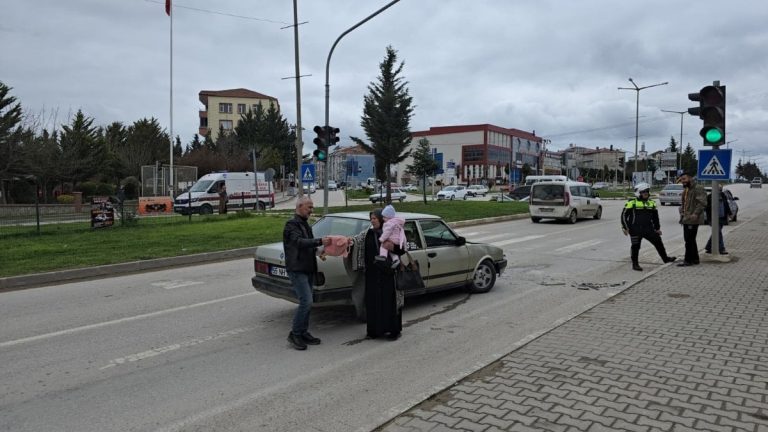 Samsun’da kırmızı ışıkta kaza: 4 yaralı