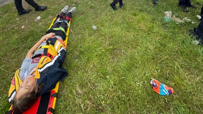 Samsun’da öğrencileri taşıyan otobüs kaza yaptı