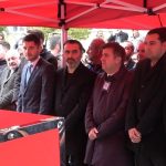 Şehit olan polis memuru Serkan Ünal son yolculuğuna uğurlandı