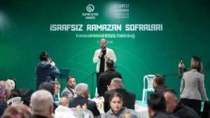 Sıfır Atık Vakfı’nın İsrafsız Ramazan Sofraları Programı’nda son durak Tekirdağ oldu