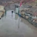 Şırnak’ta sel: Güvenlik görevlisi son anda kurtuldu