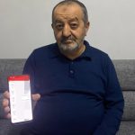 Sivas’ta hesabına yanlışlıkla gelen parayı, banka şubesine geri gönderdi