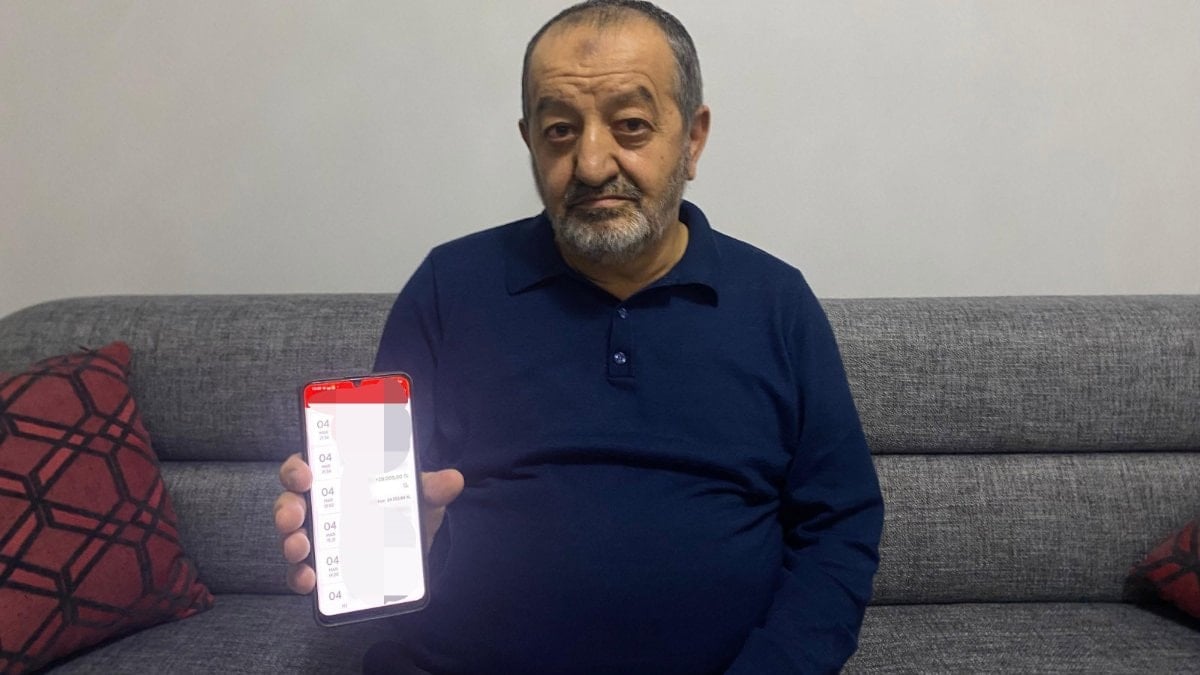 Sivas’ta hesabına yanlışlıkla gelen parayı, banka şubesine geri gönderdi