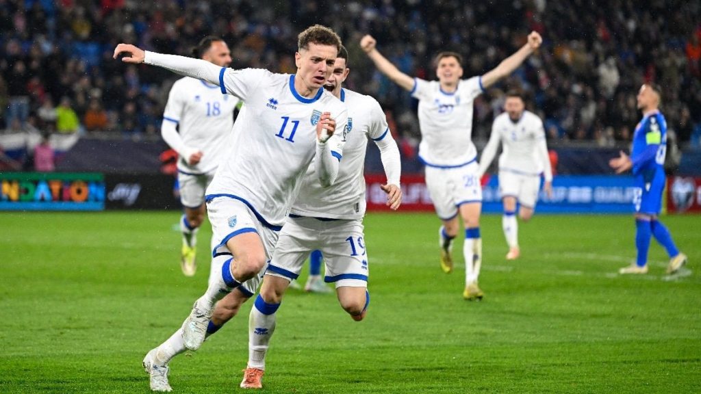 Slovakya’yı 4 golle geçen Kosova, Türkiye’nin rakibi oldu