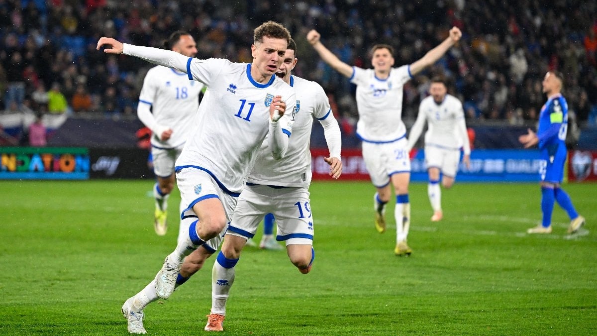 Slovakya’yı 4 golle geçen Kosova, Türkiye’nin rakibi oldu
