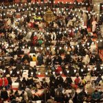Süleymaniye Camii’nde 3 bin çocuk aynı sofrada iftar açtı