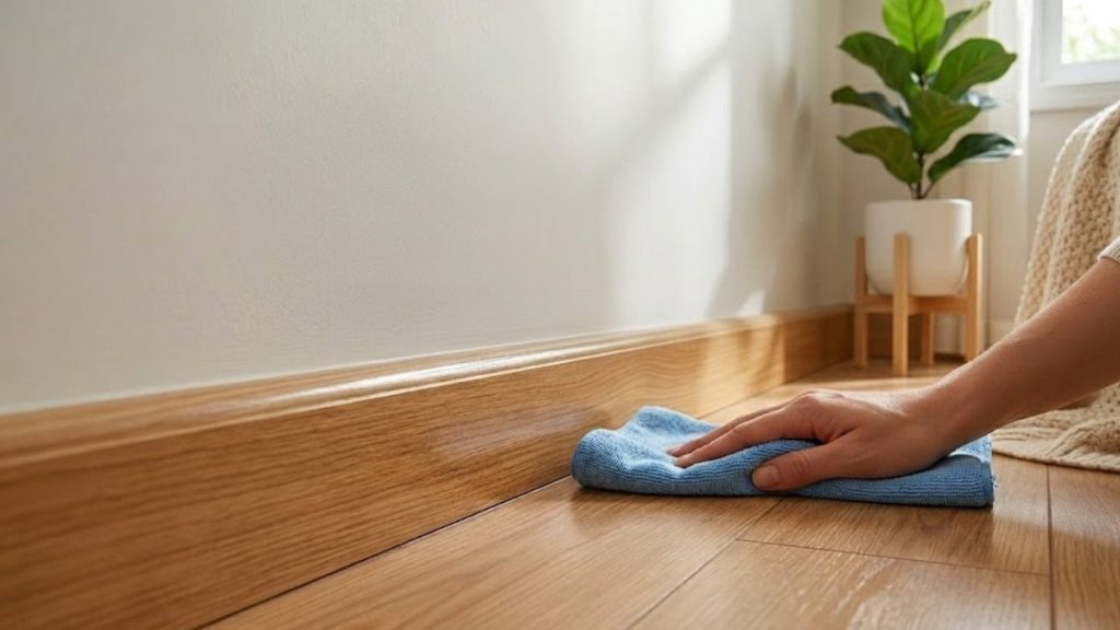 Süpürgelikler haftalarca tertemiz kalacak: İşte toz tutmayan yöntem